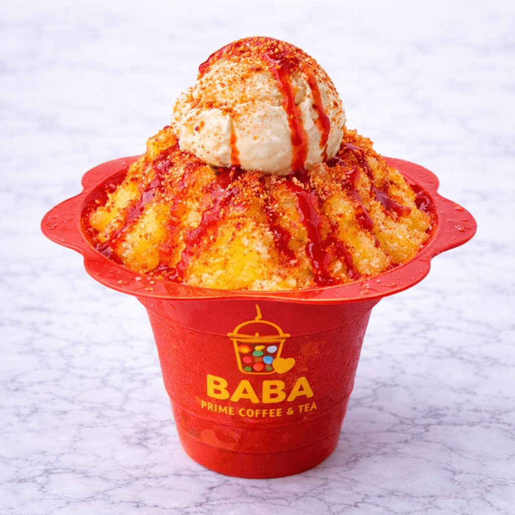 Mango Chamoy Ice Cream Shaved Ice
