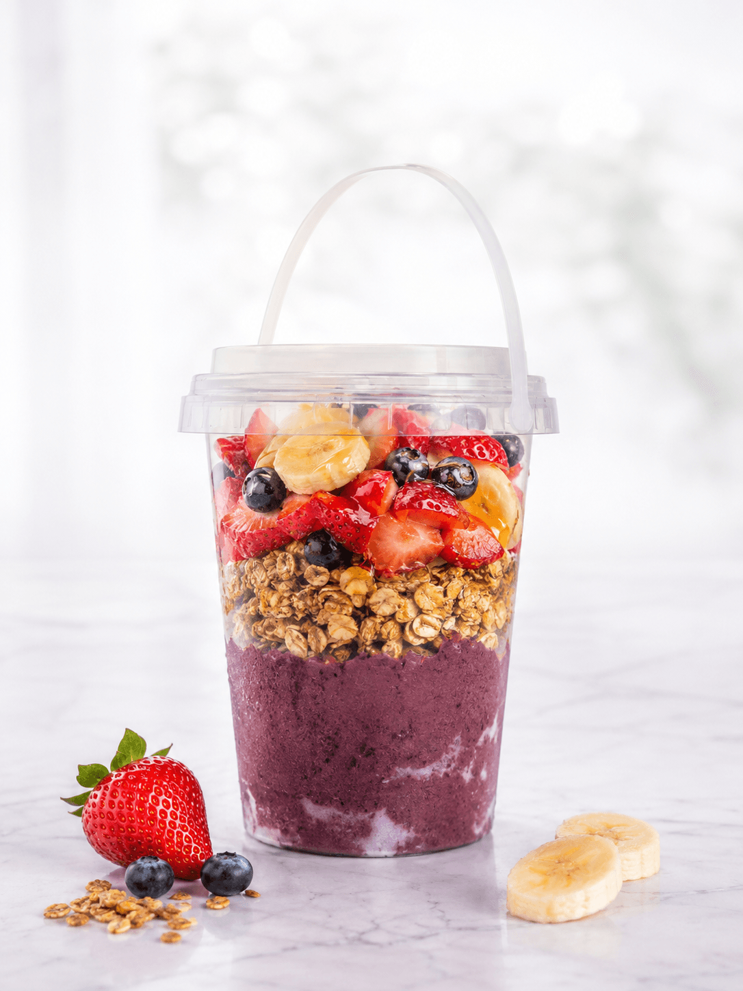 BUCKET super Loaded Fruit Açai